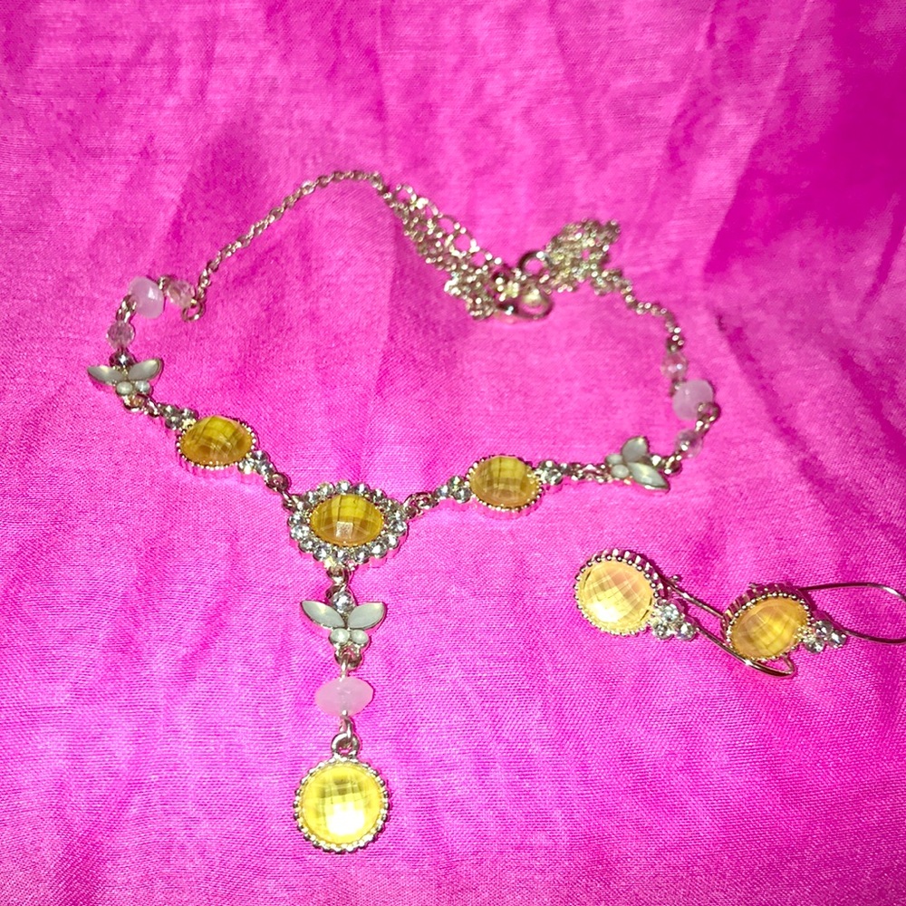 Pretty Pastel Y Necklace Set
